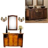 Impressionnante commode scandinave des années 1920