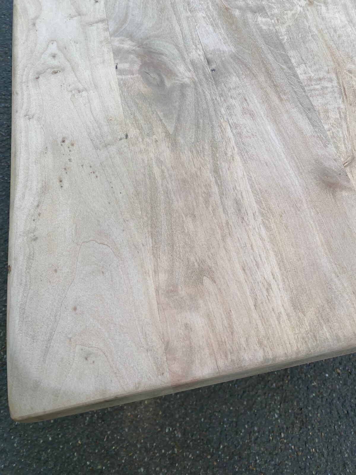 Renovated 19th century solid wood monastery farmhouse table 180cm