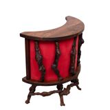 Dry Bar French Vinery Bar and Stool Set, 1960s, Set of 4