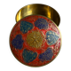 Cloisonné brass bonbonnière