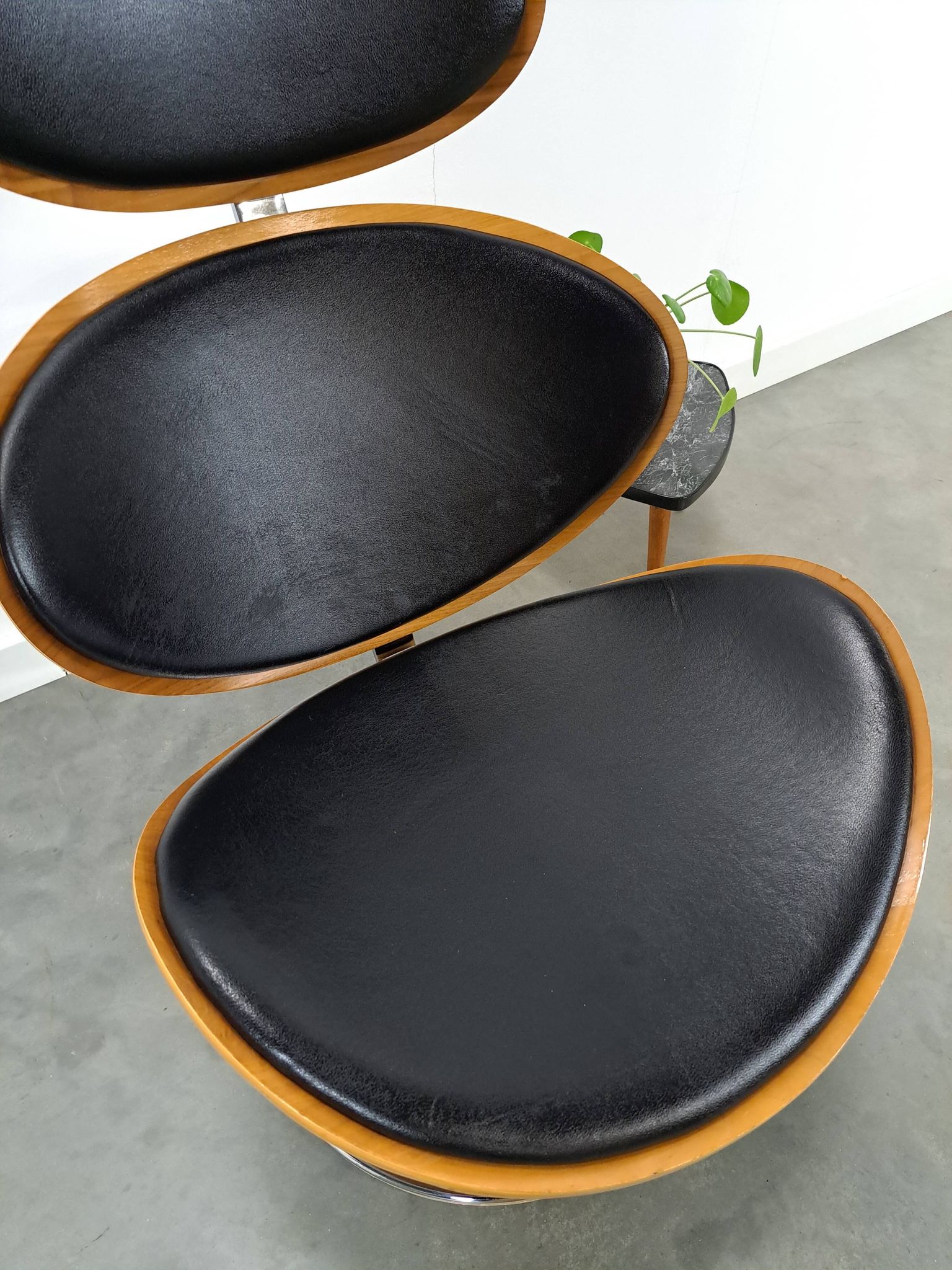 Dan-Form Curve loungestoel, draaifauteuil Denemarken