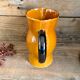 Vintage glazed ceramic pitcher