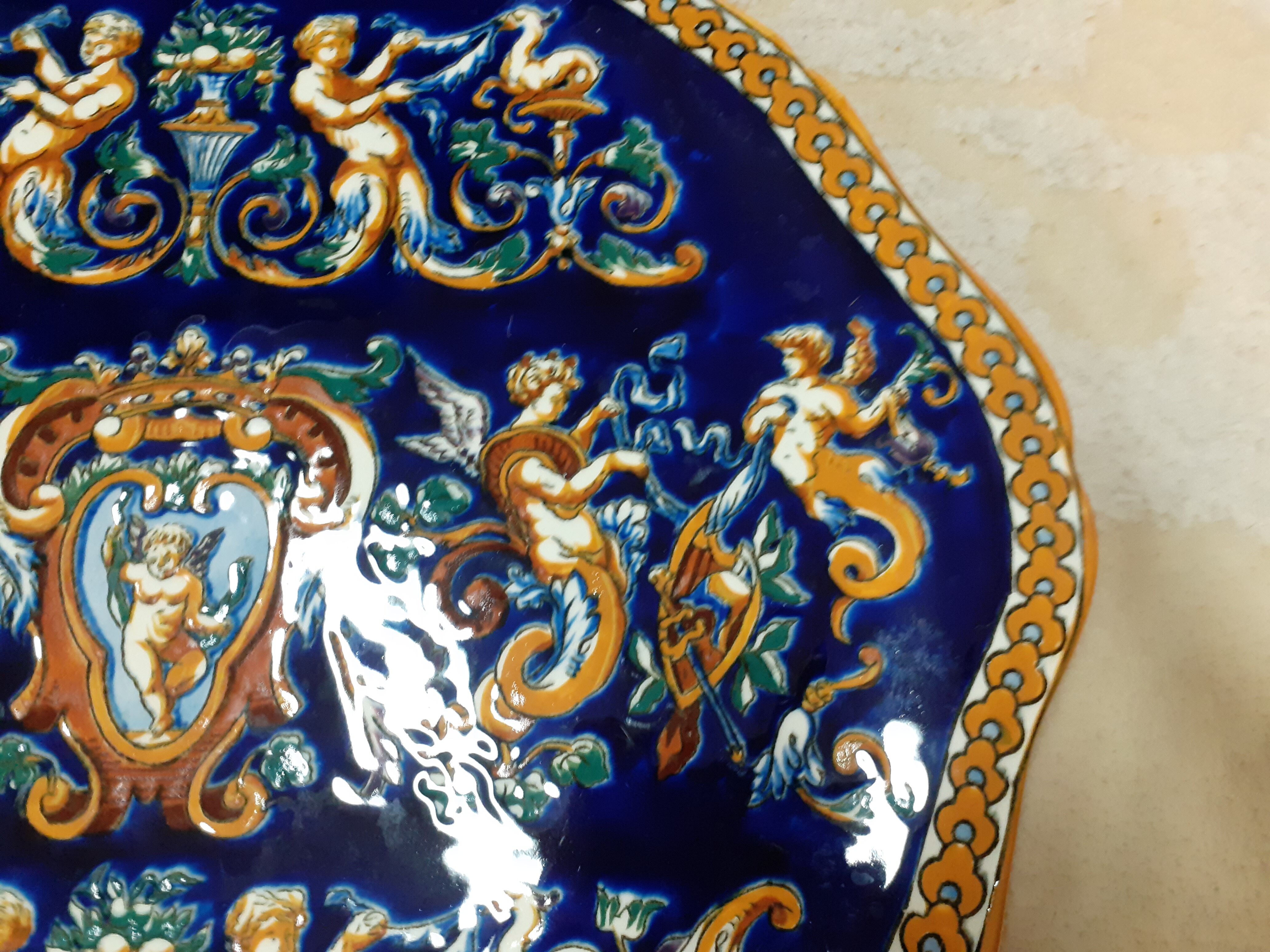 Renaissance gien pie dish