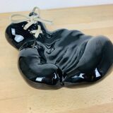 Empty pocket boxing glove JC Peiré black ceramic