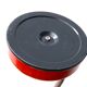 Veneta Lumi articulated red desk lamp, 60s