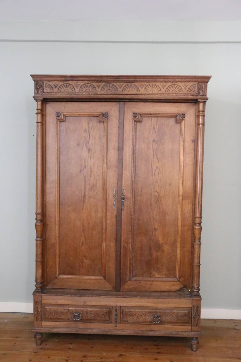 Large linen wardrobe
