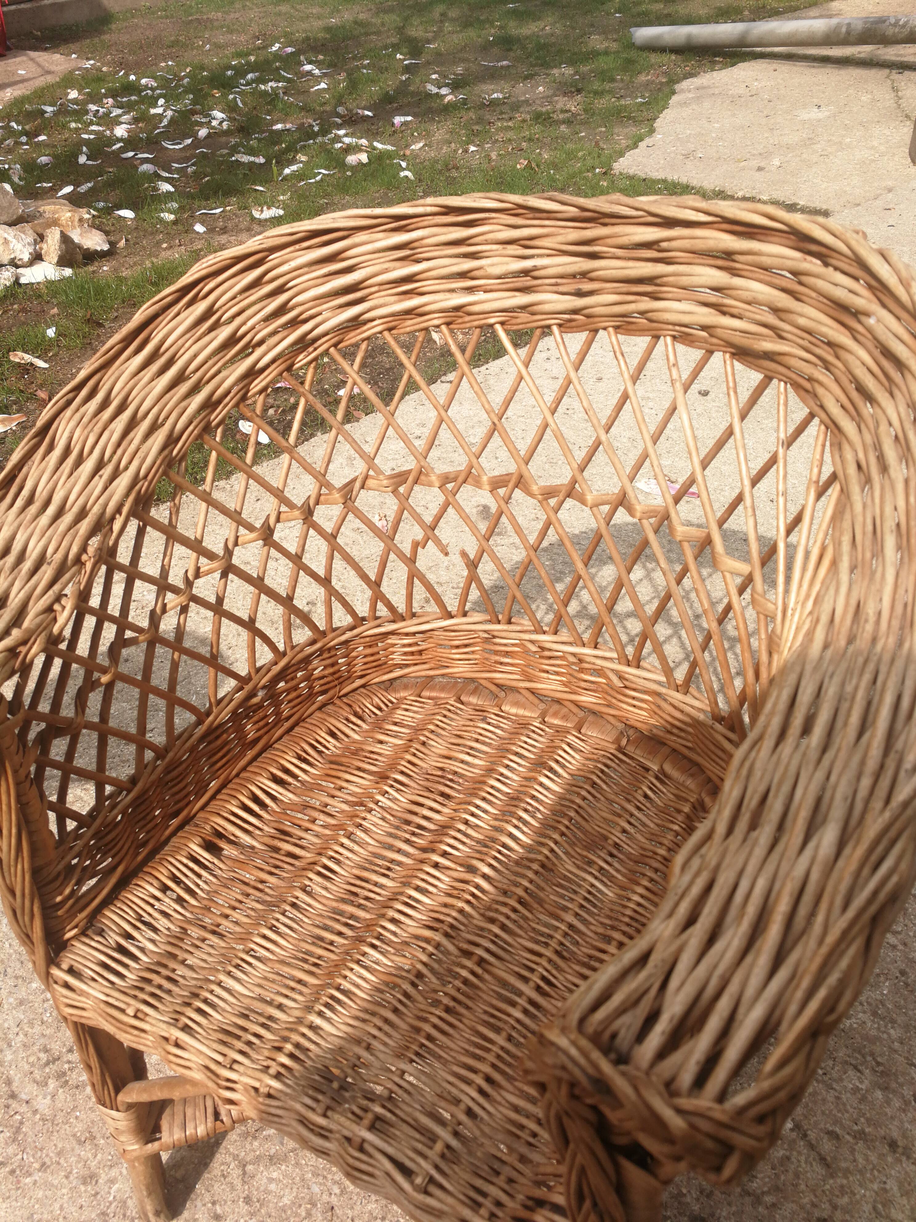 Children Wicker armchair