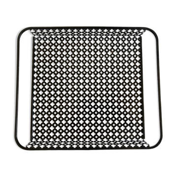 Perforated iron tray Matégot 1950