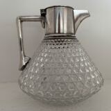 Carafe ancienne en cristal ciselé Kirby Beard