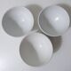 3 anciens bols en porcelaine blanche PILLIVUYT