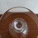 3 glass cut crystal Baccarat signed different