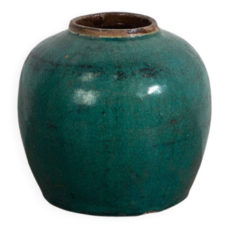 Round green antique vase (c.1820) #28
