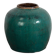Vase rond vert ancien (c.1820) #28