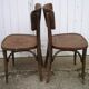Paire de chaises de bistrot Mahieu