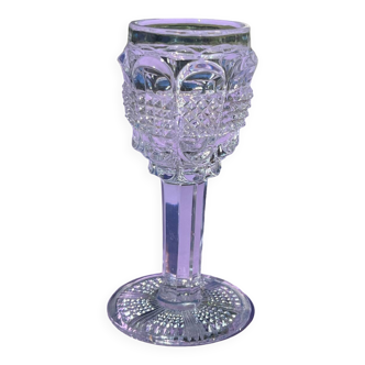 Stemmed glass - Le Creusot crystal factory