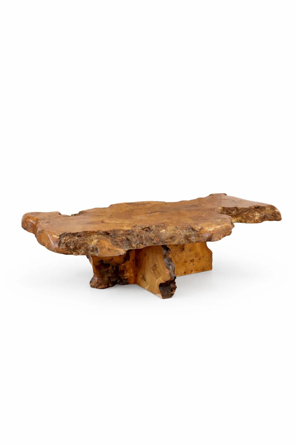 1950s walnut coffee table.