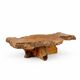 1950s walnut coffee table.
