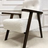 Restored Scandinavian vintage armchair