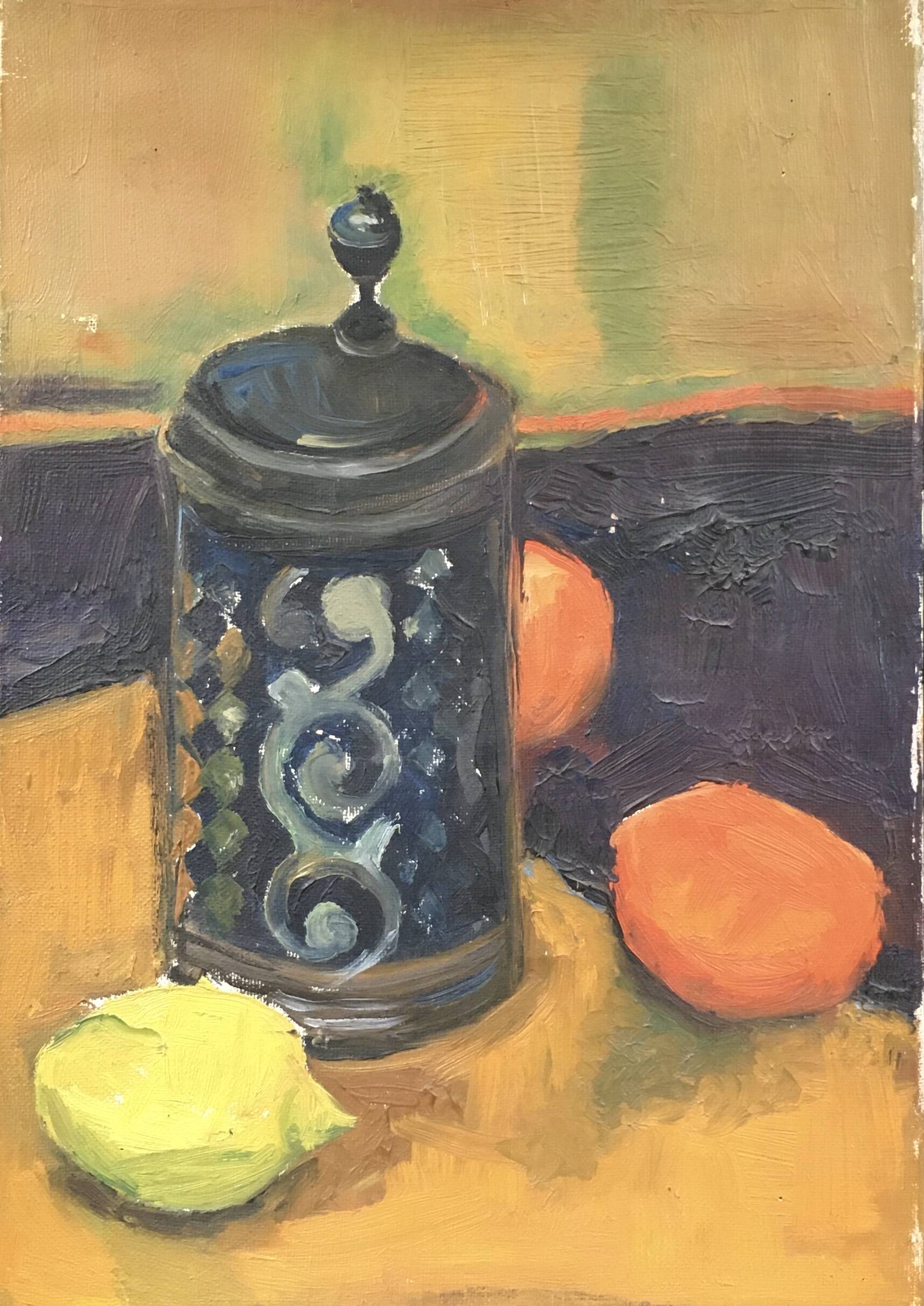 Nature morte citron et oranges