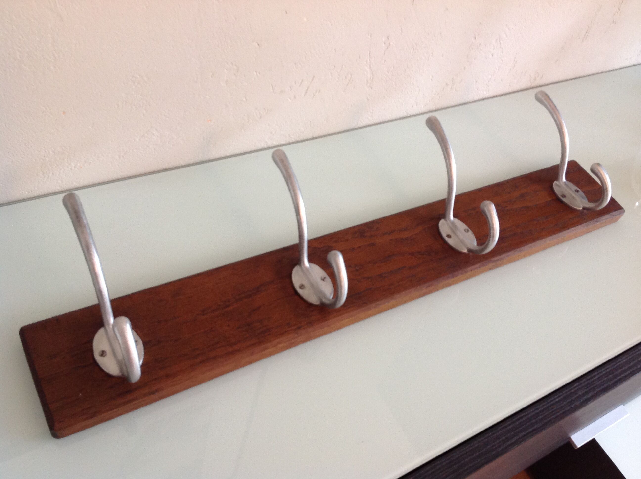 Four-headed aluminium rack, 40-50s