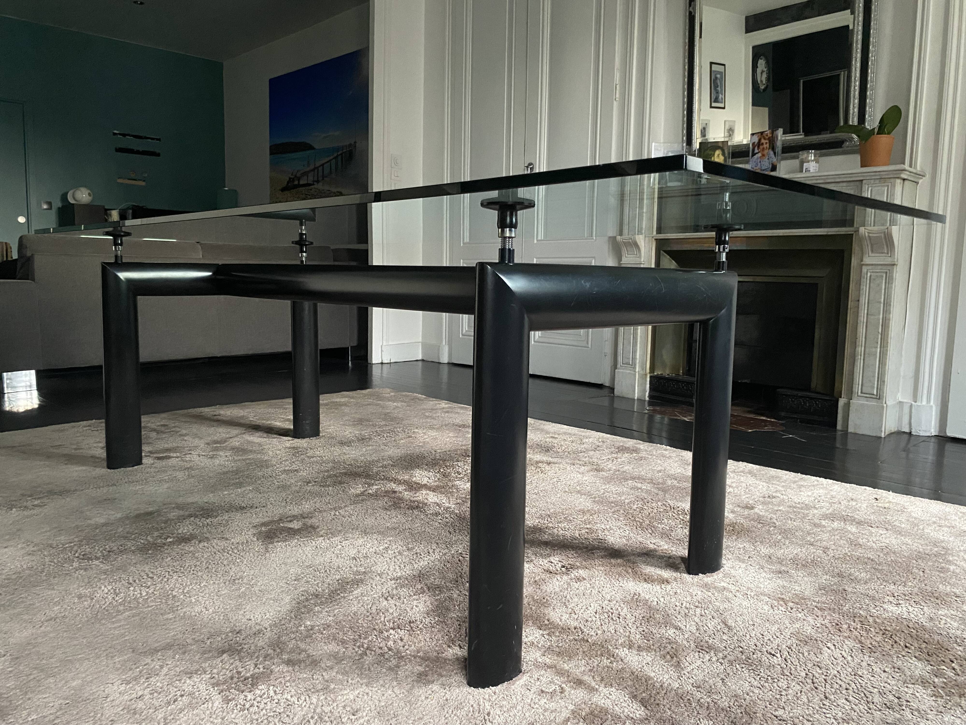 Le Corbusier LC6 table Cassina numbered