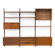 Scandinavian Wall Unit by Poul Cadovius for Royal System, 1960s