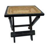 Repose pied, Napoleon III rattan stool