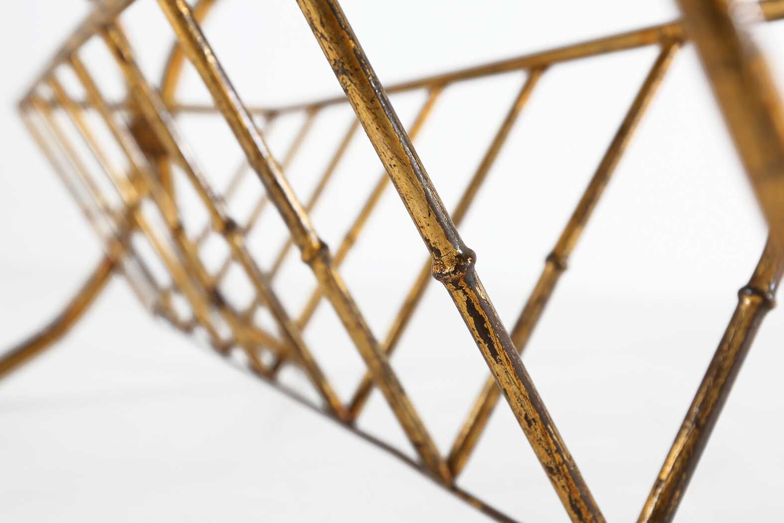 Regency bamboo coffee table