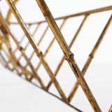 Regency bamboo coffee table