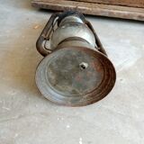 Old iron kerosene lamp