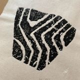 Original slate print on Japan by Raoul UBAC, Sillon II, 1975