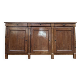 Empire-style enfilade in walnut