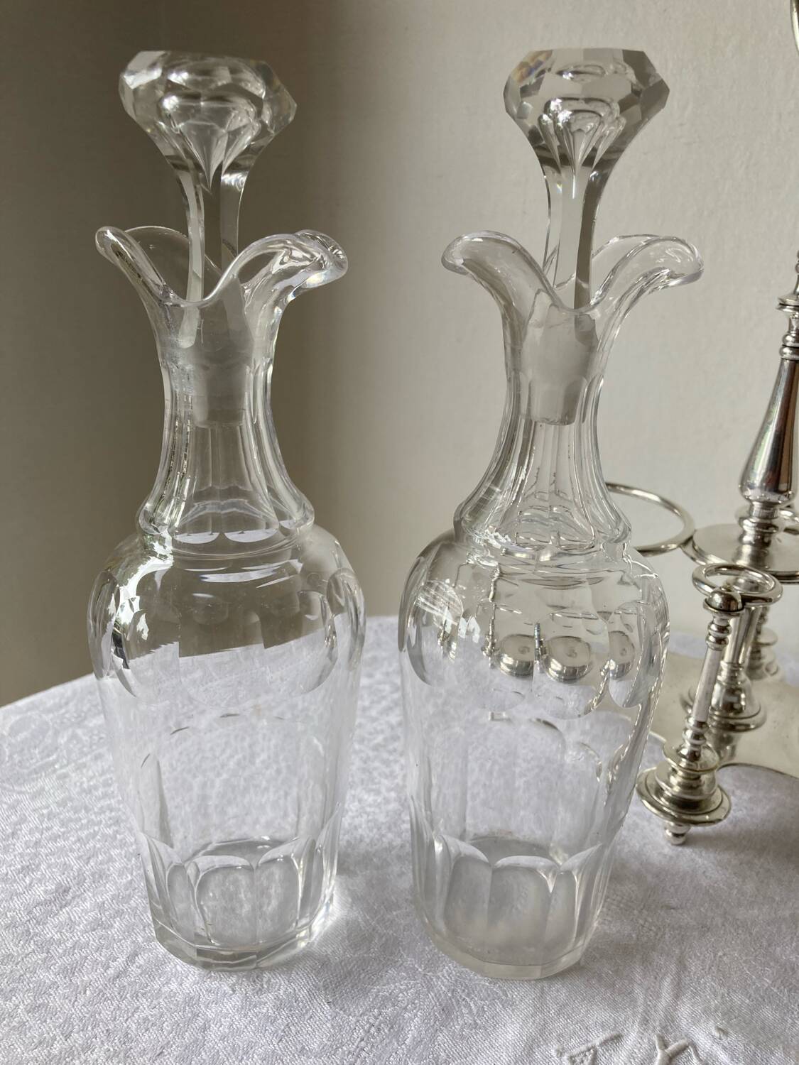 Christofle silver-plated metal servant