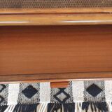 Vintage rattan chest of drawers