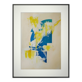 Unique and original abstract painting