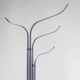 Midcentury modern sculptural Italian coat rack, Acerbis design