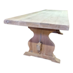 Table monastère aerogommée