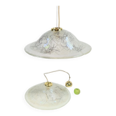 Suspensions en verre de Murano vintage de Kaiser-Leuchten, années 1960, ensemble de 2