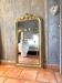 Antique Louis-Philippe gilded mirror from the 19th century