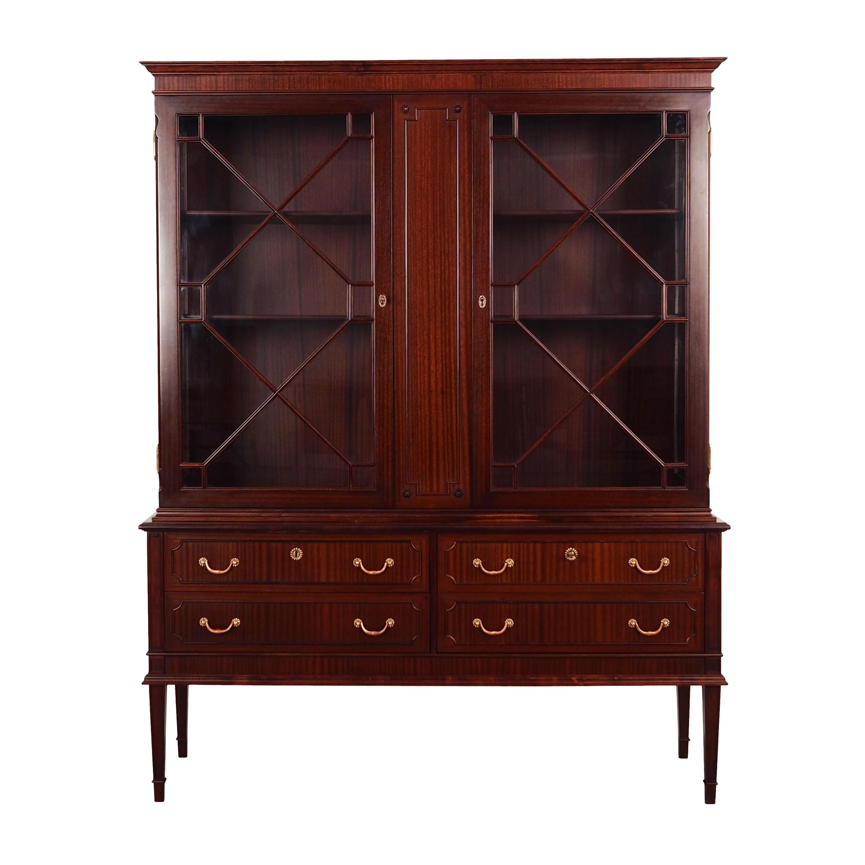 Mahogany cupboard, Danish design, 1970s, production: Denmark