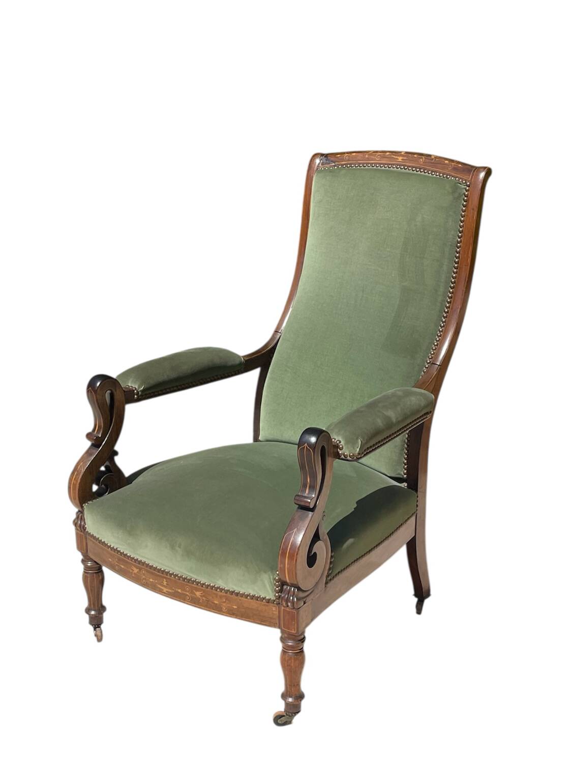 Voltaire Charles X armchair