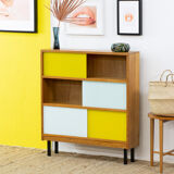 Vintage Scandinavian Bookcase – 91 cm