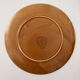Service of 6 dessert plates Niderviller model Fauve vintage 1970s