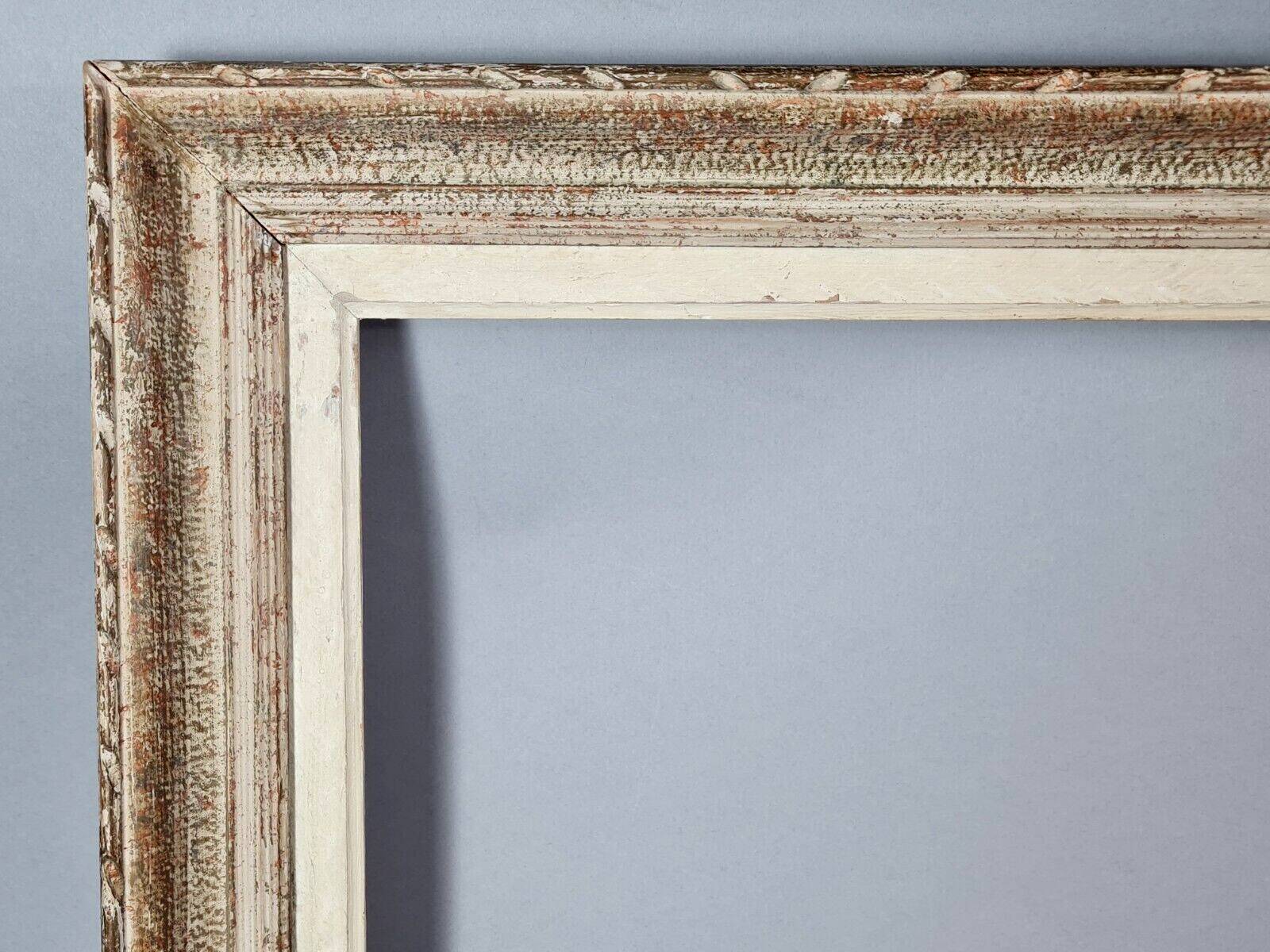 Old Montparnasse frame carved wood 61x44 rebate 48x31 to 32 cm SB429