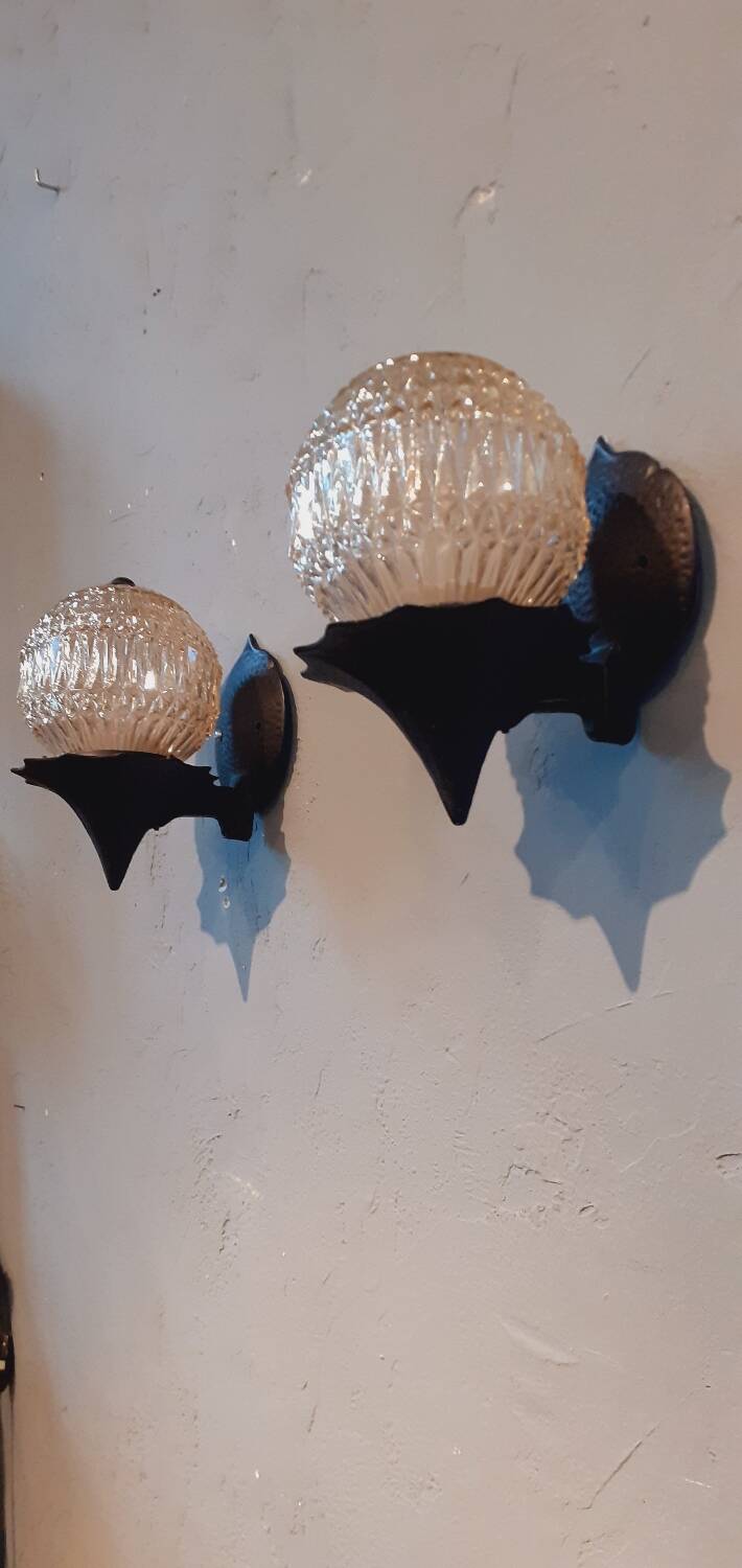 Pair Of Vintage Wall Lamps 70s/80s Italian Design