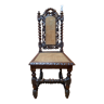 Antique chair in turned bous