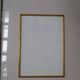 Off-white wooden frame for 242 x 300 mm subject