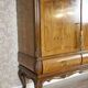 Cabinet de salon en noyer marqueté, années 1950