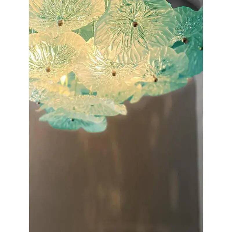 Plafonnier italien en verre de Murano par Simoeng