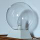 Vintage glass globe lamp from the 70s and 80s.